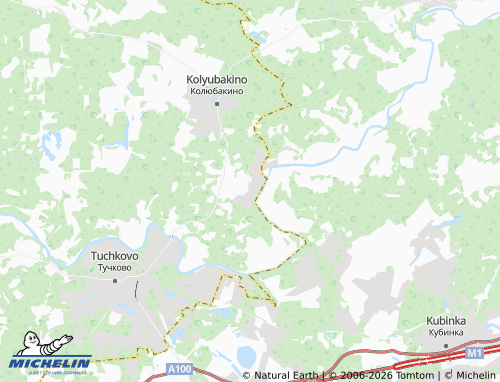 Carte MICHELIN Berezhki - ViaMichelin