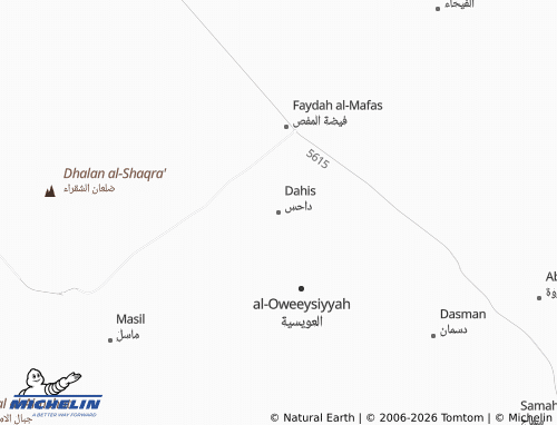 Mapa MICHELIN Dahis - ViaMichelin