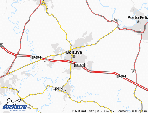 Mapa MICHELIN Boituva - ViaMichelin