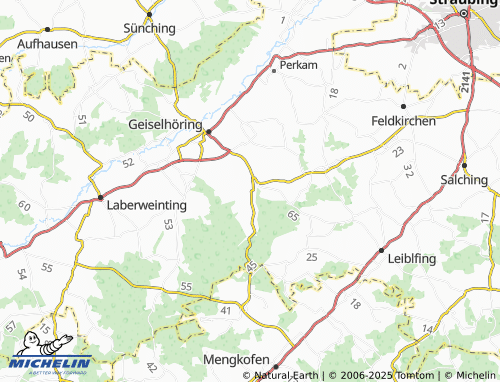 Mappa MICHELIN Gingkofen - ViaMichelin