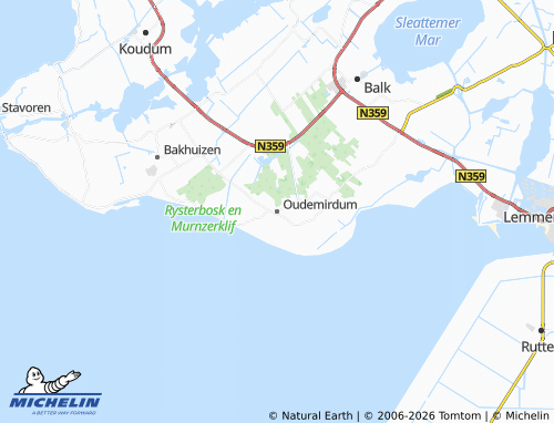 Carte MICHELIN Oudemirdum - ViaMichelin
