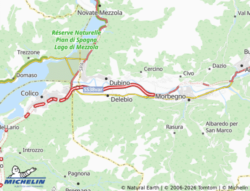MICHELIN Rogolo map - ViaMichelin