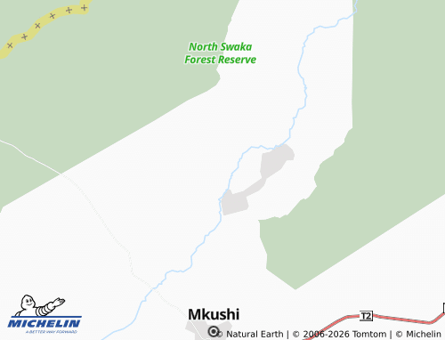 MICHELIN Mukosha map - ViaMichelin