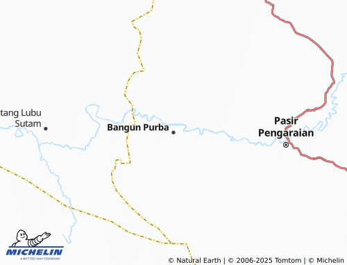MICHELIN Bangun Purba map - ViaMichelin