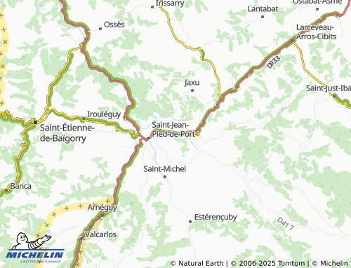 Carte MICHELIN La Magdeleine - ViaMichelin