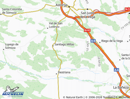 Kaart MICHELIN Curillas - ViaMichelin