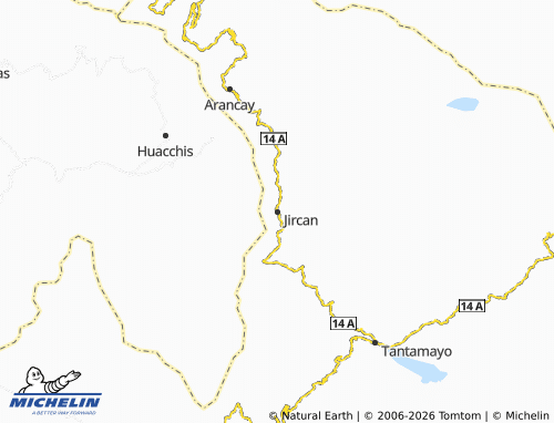 Mappa MICHELIN Jircan - ViaMichelin