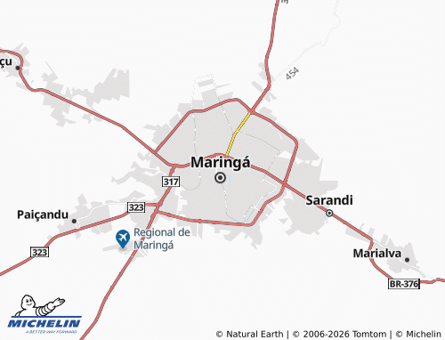 Mapa MICHELIN Zona 01 - ViaMichelin