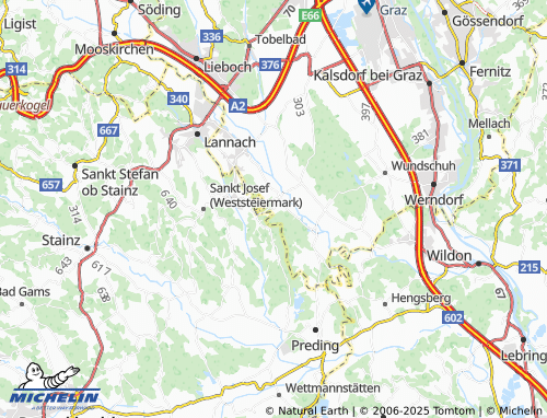 MICHELIN-Landkarte Wuschan - ViaMichelin