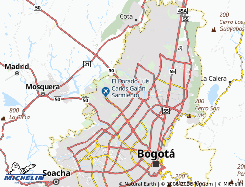 Mappa MICHELIN Álamos - ViaMichelin