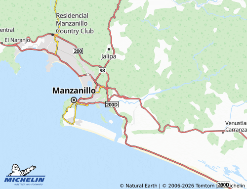 MICHELIN 5 de Mayo map - ViaMichelin