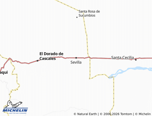 MICHELIN Sevilla map - ViaMichelin
