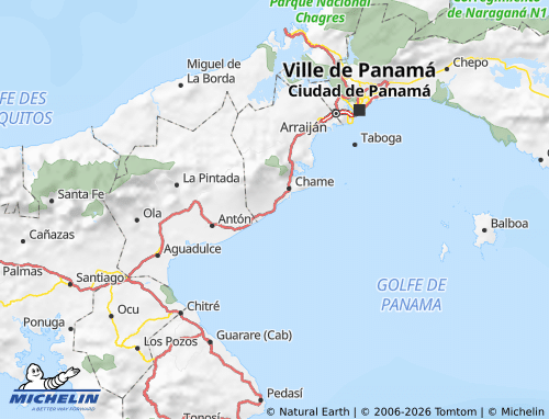 Mappa MICHELIN San Carlos - ViaMichelin
