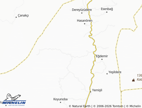 Mappa MICHELIN Ortacı - ViaMichelin
