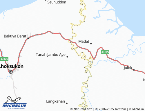 MICHELIN Lhok Merbo map - ViaMichelin