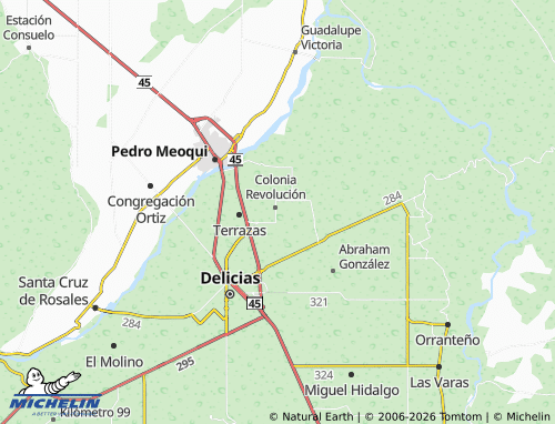 Mappa MICHELIN Revolución - ViaMichelin