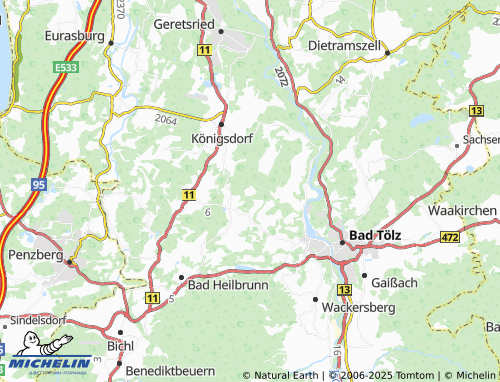 MICHELIN Wolfsöd map - ViaMichelin