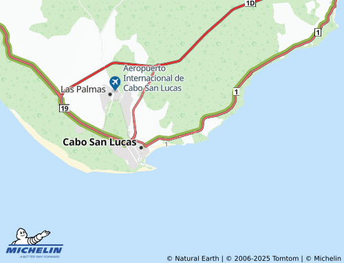 MICHELIN Vista del Cabo map - ViaMichelin