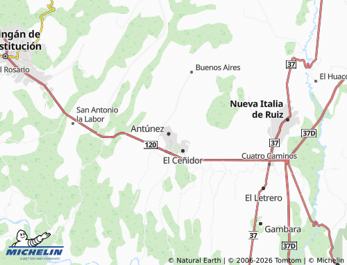 Mapa MICHELIN Rancho La Ilusión - ViaMichelin