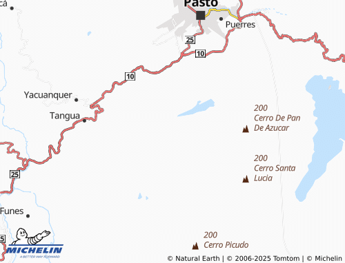 MICHELIN Santa Bárbara map - ViaMichelin