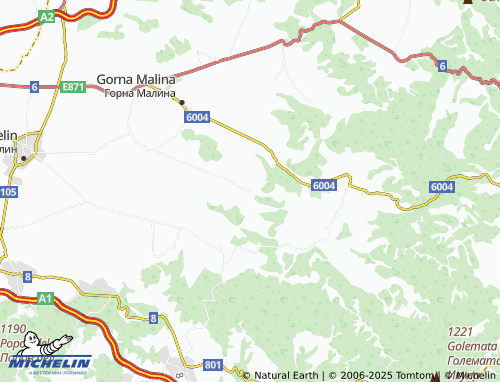 MICHELIN Gaytanevo map - ViaMichelin