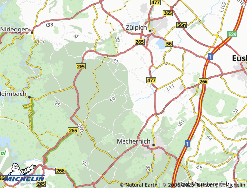 MICHELIN-Landkarte Floisdorf - ViaMichelin