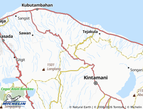 Mappa MICHELIN Satra - ViaMichelin