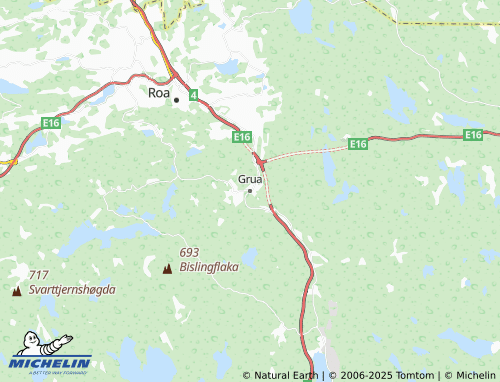 MICHELIN Grua map - ViaMichelin
