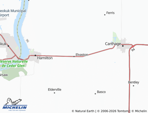 Mappa MICHELIN Elvaston - ViaMichelin