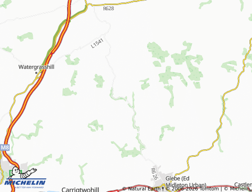 Carte MICHELIN Ballincurrig - ViaMichelin