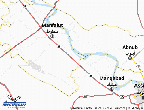 Mappa MICHELIN al-Hawatikah - ViaMichelin
