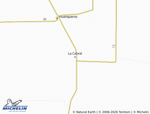 MICHELIN La Cabral map - ViaMichelin