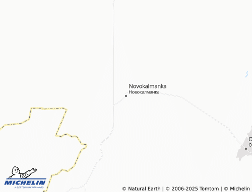 MICHELIN Novokalmanka map - ViaMichelin
