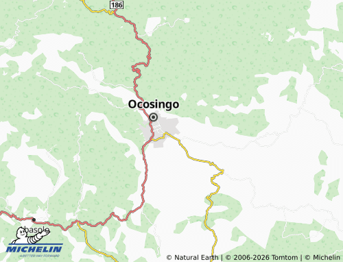 MICHELIN Los Pinos Uno map - ViaMichelin