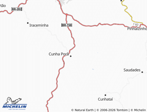 Mapa MICHELIN Bonfim - ViaMichelin