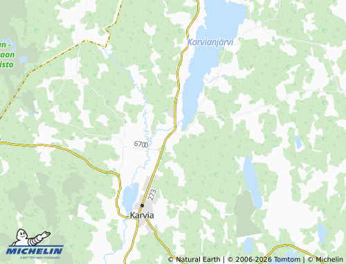MICHELIN Sarvela map - ViaMichelin