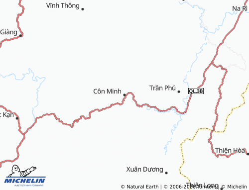 Mapa MICHELIN Côn Minh - ViaMichelin