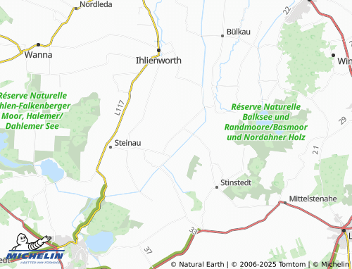 Carte MICHELIN Süderteil - ViaMichelin