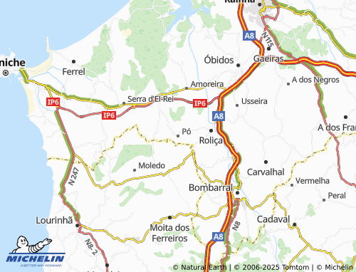 MICHELIN Pó map - ViaMichelin
