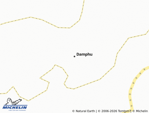 Kaart MICHELIN Damphu - ViaMichelin