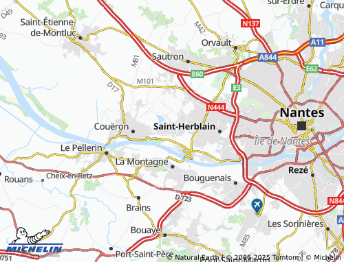 MICHELIN La Chabossière map - ViaMichelin