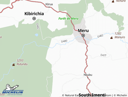 Mappa MICHELIN Katheri - ViaMichelin