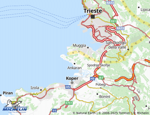 MICHELIN-Landkarte Barizoni - ViaMichelin