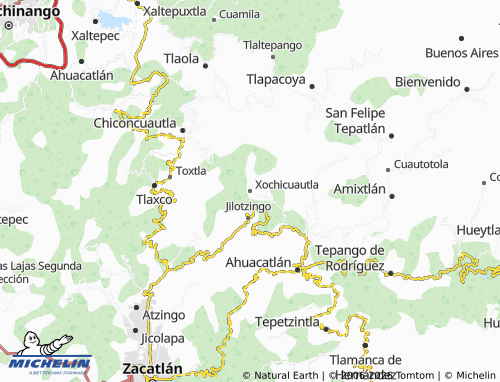 Mapa MICHELIN Xochicuautla - ViaMichelin