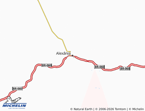 Mappa MICHELIN Alexânia - ViaMichelin