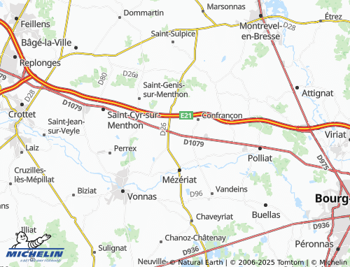 MICHELIN-Landkarte L'Effondras - ViaMichelin