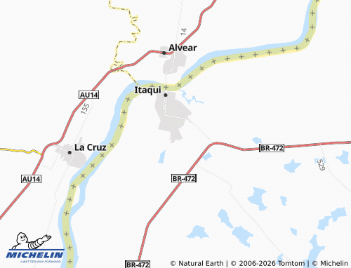 MICHELIN Pró-Morar map - ViaMichelin