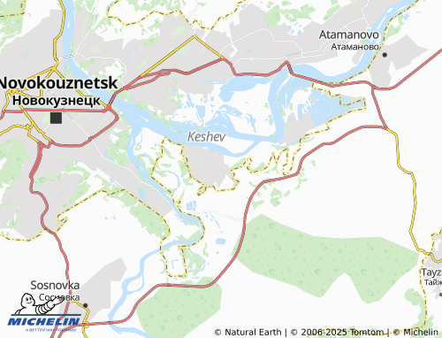 MICHELIN Abagur map - ViaMichelin