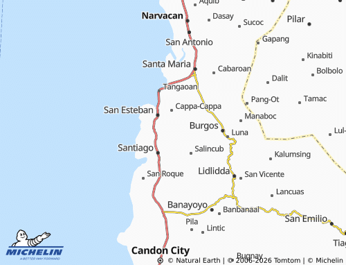 MICHELIN Ansad map - ViaMichelin