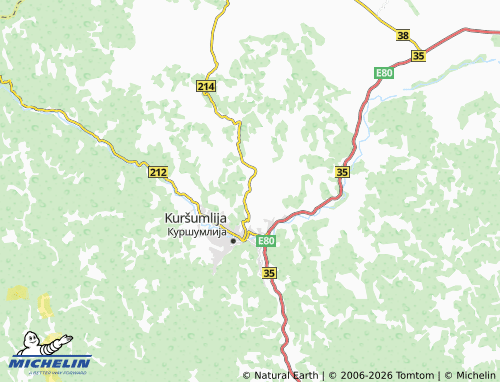 Mapa MICHELIN Mačkovac - ViaMichelin